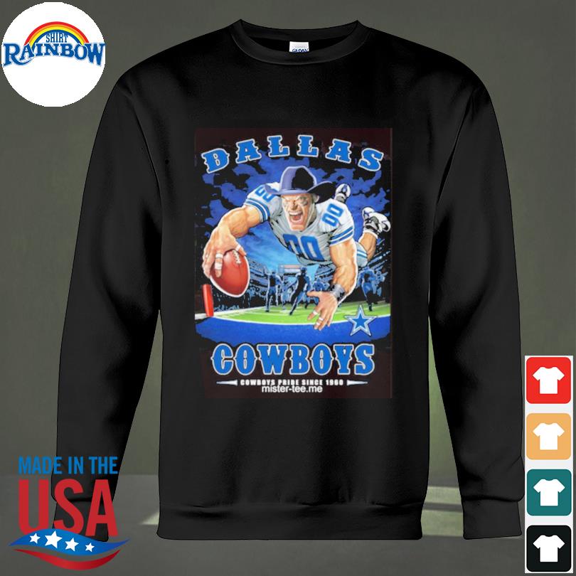 Dallas Cowboys pride since 1960 shirt, hoodie, sweater, long