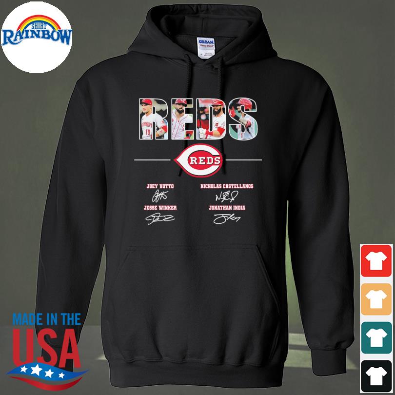 Cincinnati Reds Jonathan India signature shirt, hoodie, sweater, long  sleeve and tank top