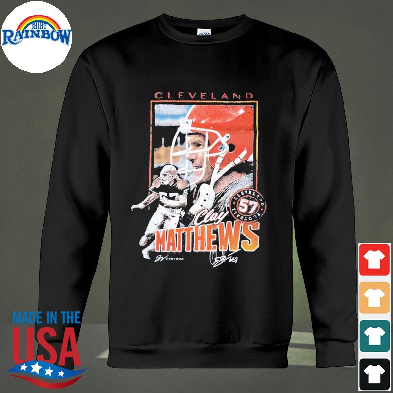 Clay Matthews Cleveland Browns Vintage Shirt, hoodie, sweater