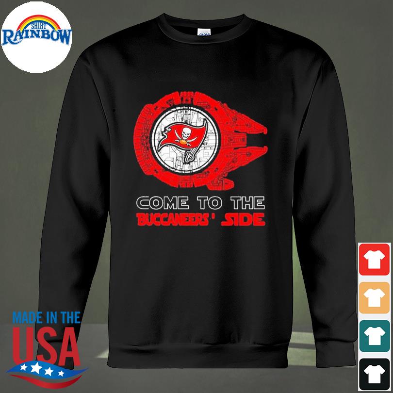 Come To The Buccaneers Side Star Wars X Tampa Bay Buccaneers shirt, hoodie,  sweater, long sleeve and tank top