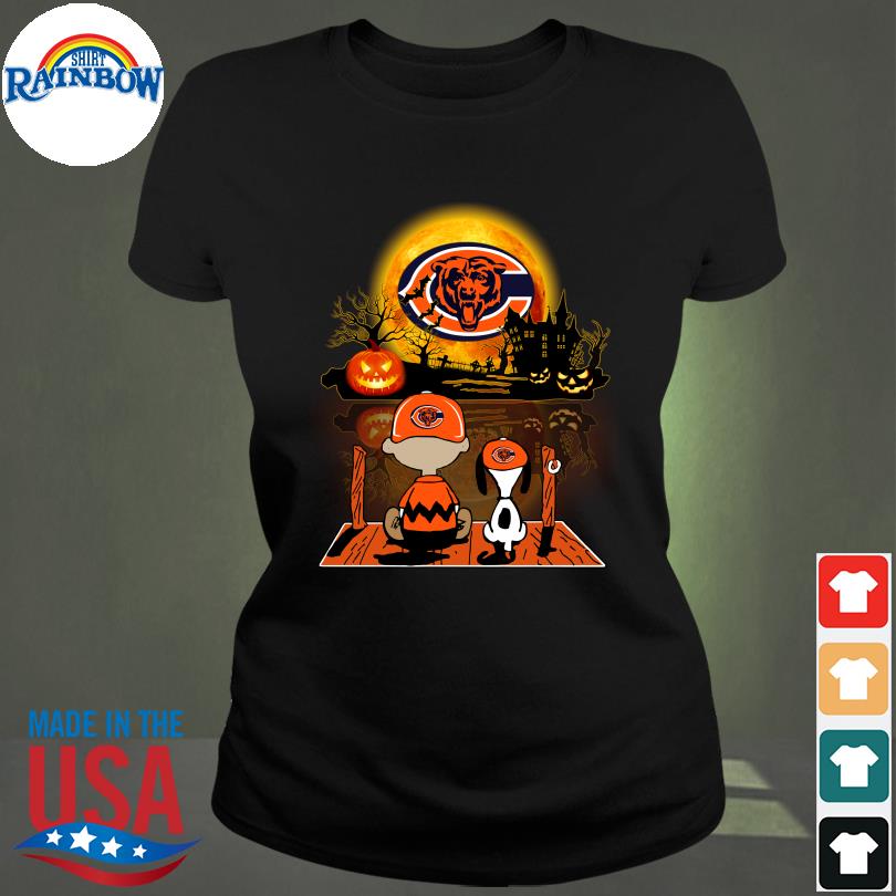 Snoopy and Charlie Brown Chicago Bears shirt, hoodie, sweater, long sleeve  and tank top