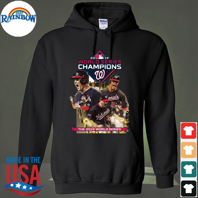 Washington Nationals World Series Champions 2019 Signatures Shirt, Sweater,  Long Sleeved And Hoodie