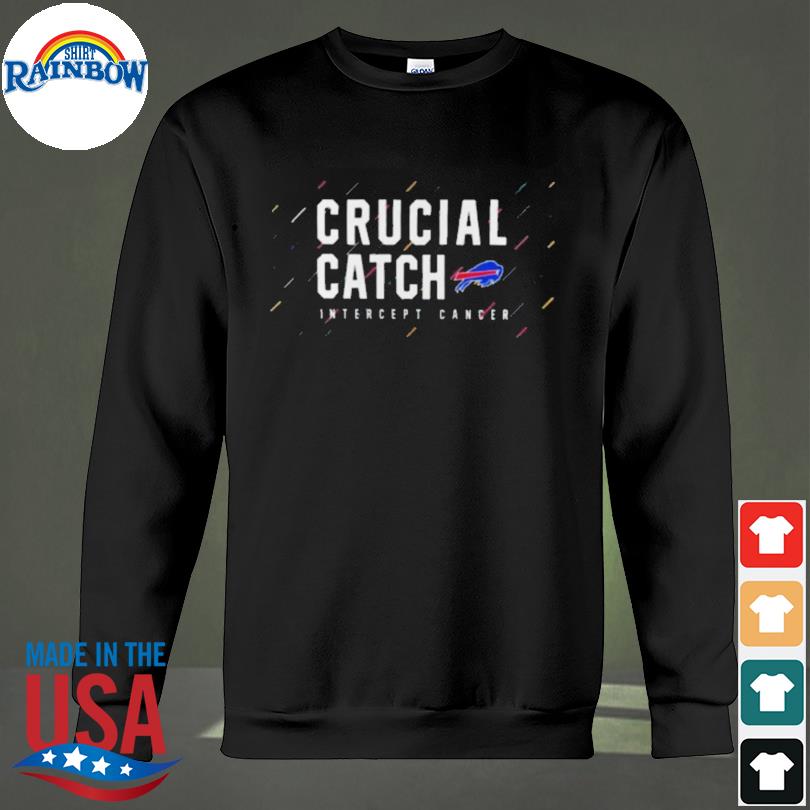 2022 Nfl Crucial Catch Intercept Cancer Buffalo Bills Shirt - Bluecat