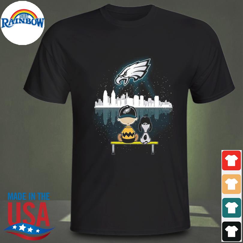 Snoopy & Charlie Brown Watch City Eagles T-Shirt Best Gifts For Sports  Fanatics