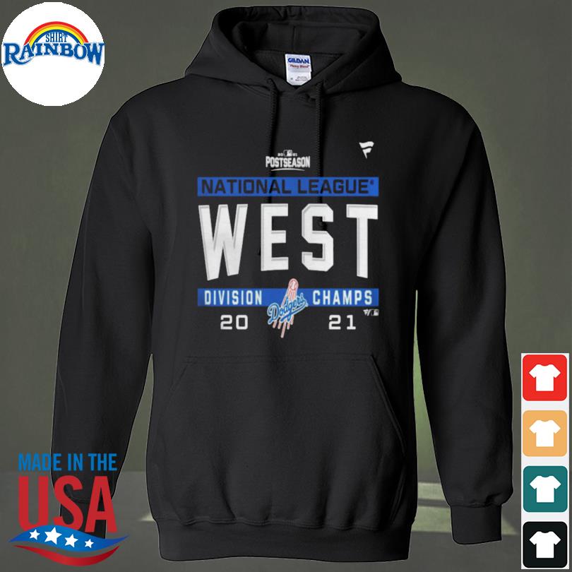 Los Angeles Dodgers 2021 NL West division champs shirt, hoodie