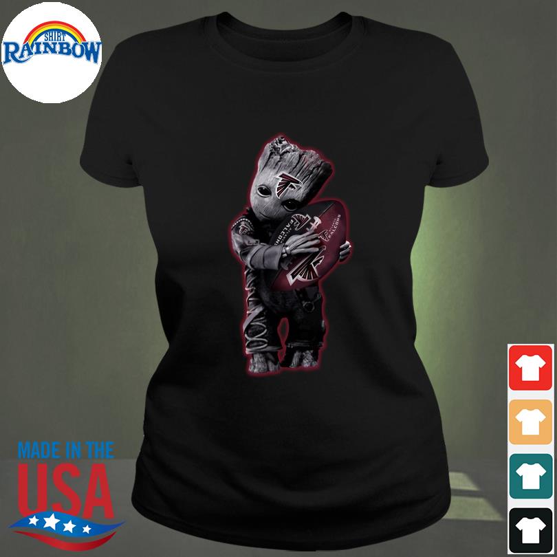 Baby Groot I Am Atlanta Falcons T-Shirt