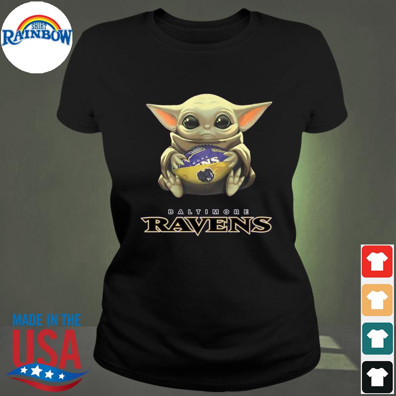 Groot I Love Baltimore Ravens Tshirt Guardian of the Galaxy NFL Tees