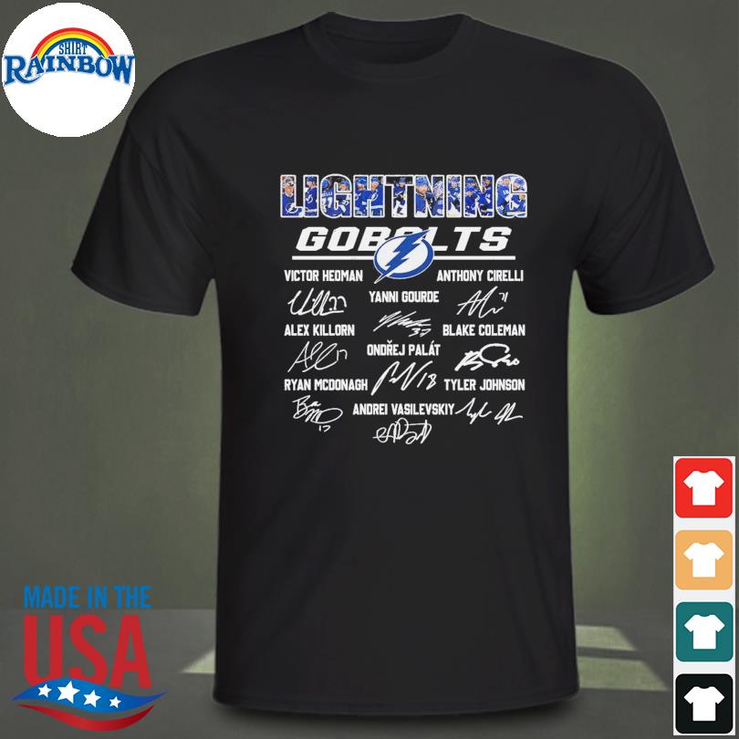 Tampa Bay Lightning Go BOLTS Team Fans T-shirt