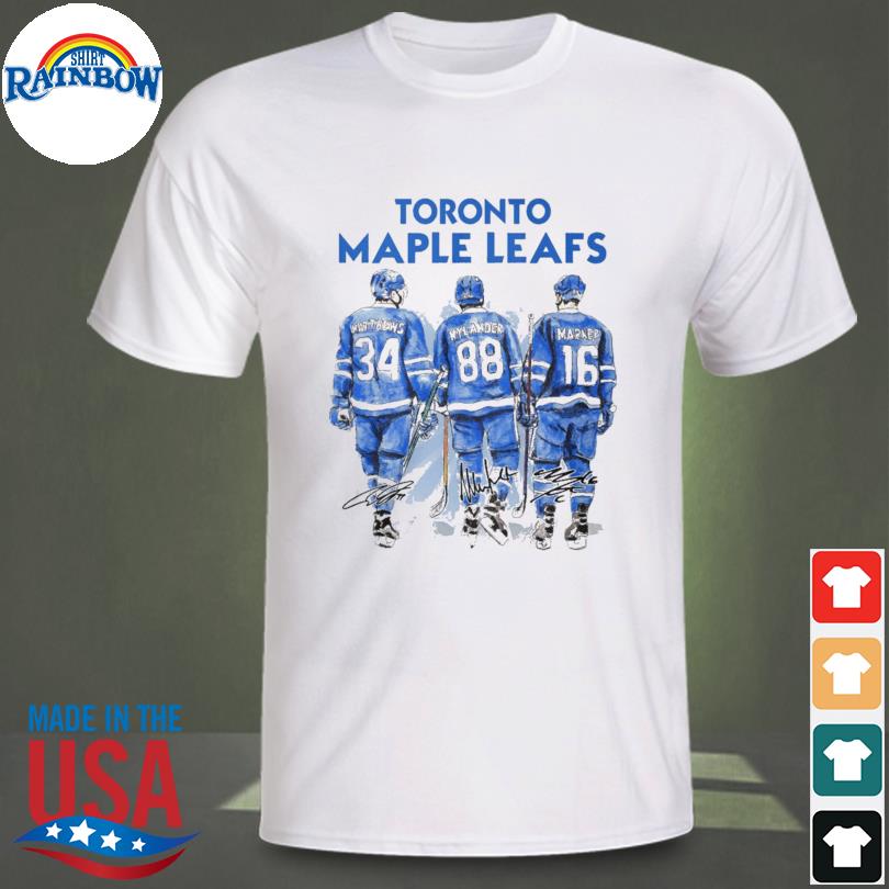 Toronto Maple Leafs Auston Matthews William Nylander Mitch Marner