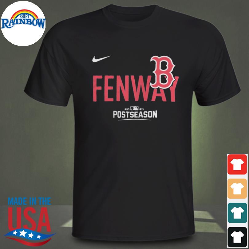 Boston Red Sox Fenway Nike 2021 Postseason Dugout T-Shirt