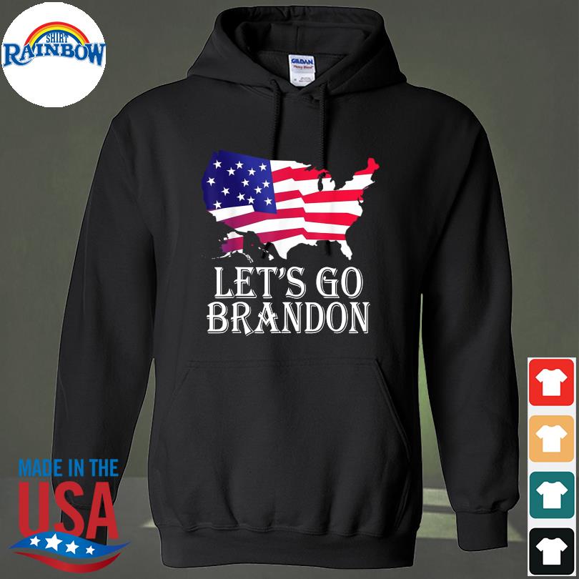 Funny Let S Go Brandon Flag Usa Tee Shirt Hoodie Sweater Long Sleeve And Tank Top