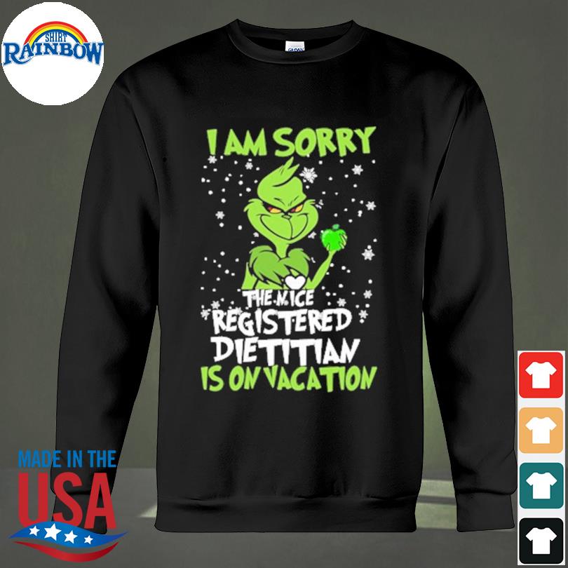 I Am Sorry The Nice Massage Therapist Is On Vacation Long Sleeve Tank Top Hoodie Grinch Christmas T-Shirt 