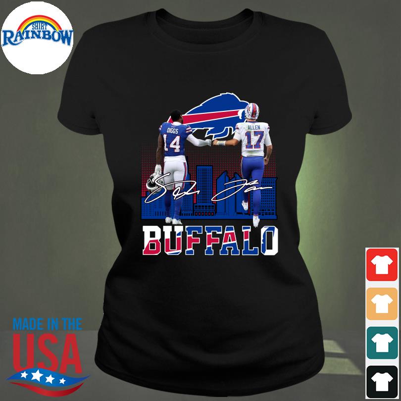 Funny Buffalo Bills Diggs and Allen signatures shirt, hoodie, sweater, long  sleeve and tank top