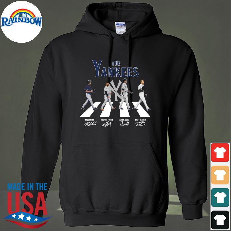 Funny The New York Yankees Abbey Road signatures 2021 shirt, hoodie,  longsleeve tee, sweater