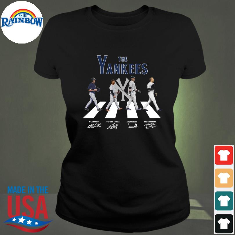 Funny The New York Yankees Abbey Road signatures 2021 shirt, hoodie,  longsleeve tee, sweater