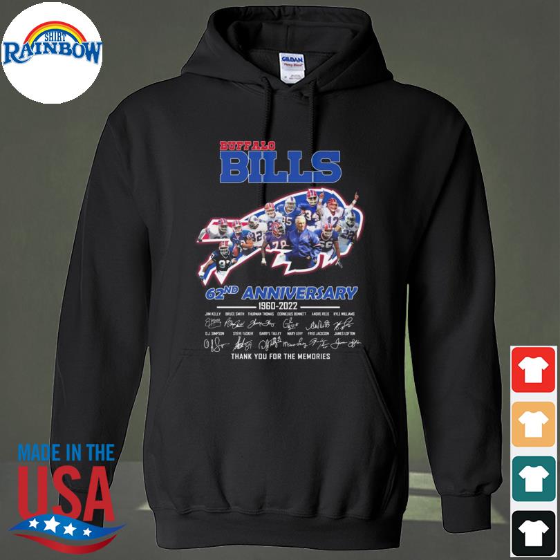 Original The Buffalo Bills Thank You For The Memories Abbey Road Signatures  T-shirt,Sweater, Hoodie, And Long Sleeved, Ladies, Tank Top