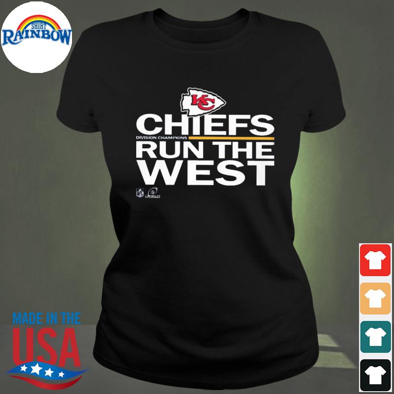 Kansas City Chiefs Run The West division Champions Shirt, hoodie, sweater,  long sleeve and tank top