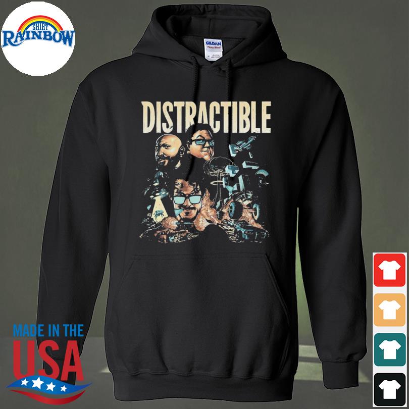 Official Distractible Podcast Series 2021 Shirt, hoodie, sweater, long  sleeve and tank top