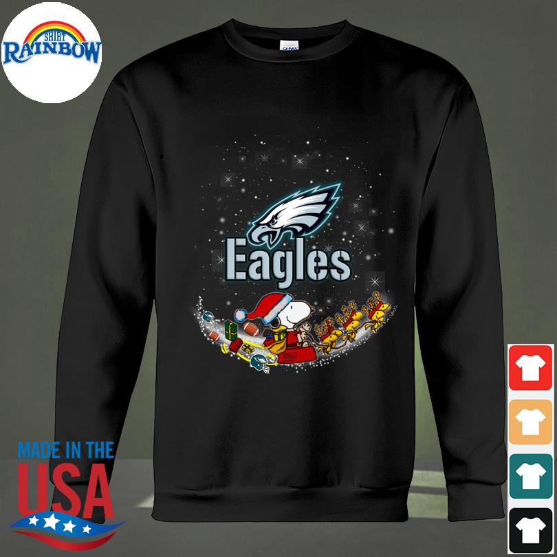 Snoopy Philadelphia Eagles Christmas shirt, hoodie, sweater, long sleeve  and tank top