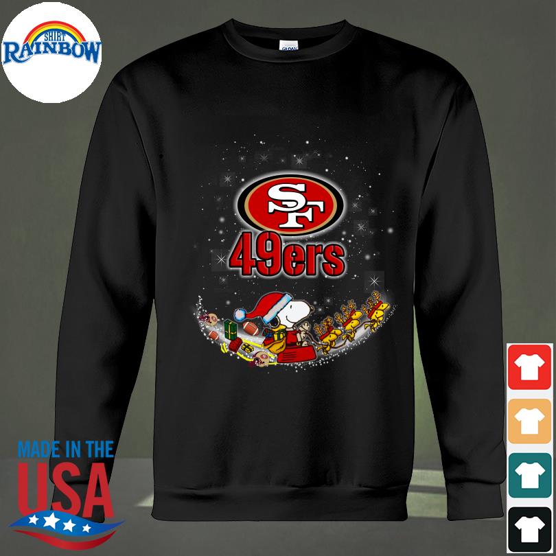 San Francisco 49ers NFL Team Dabbing Santa Claus Funny Christmas Gift Ugly  Christmas Sweater