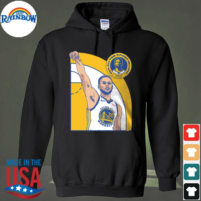 Men's Fanatics Branded Stephen Curry Black Golden State Warriors Playmaker Name & Number Pullover Hoodie Size: Medium