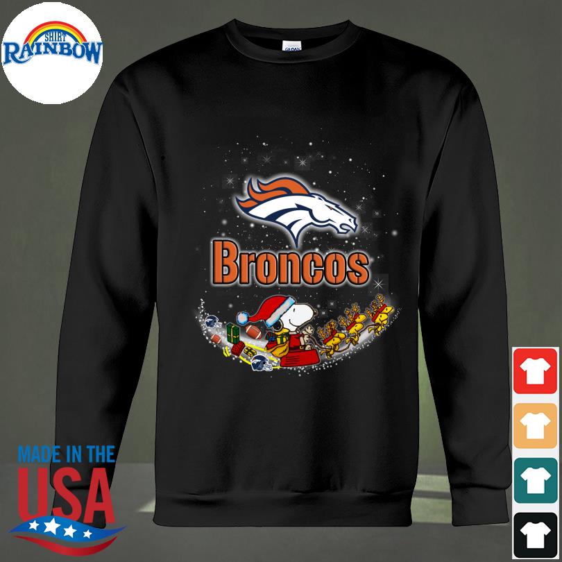 Christmas Snoopy Denver Broncos Shirt, hoodie, sweater and long sleeve