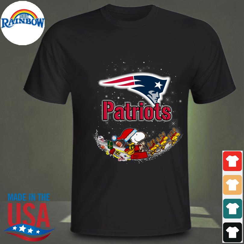 Snoopy New England Patriots Christmas shirt, hoodie, sweater, long sleeve  and tank top