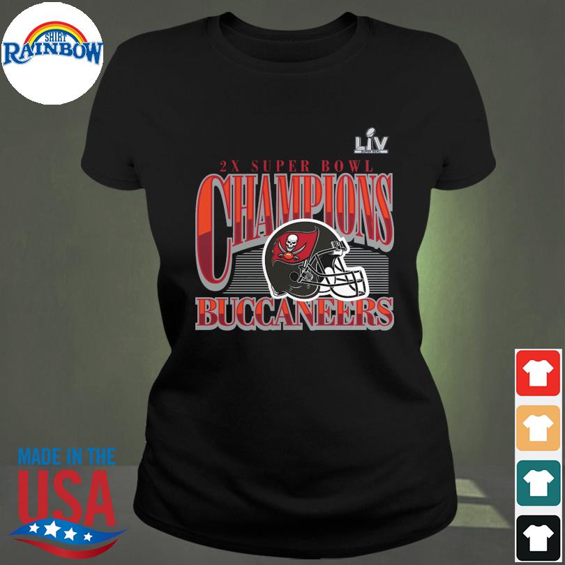 Tampa Bay Buccaneers Women's 2-Time Super Bowl Champions shirt