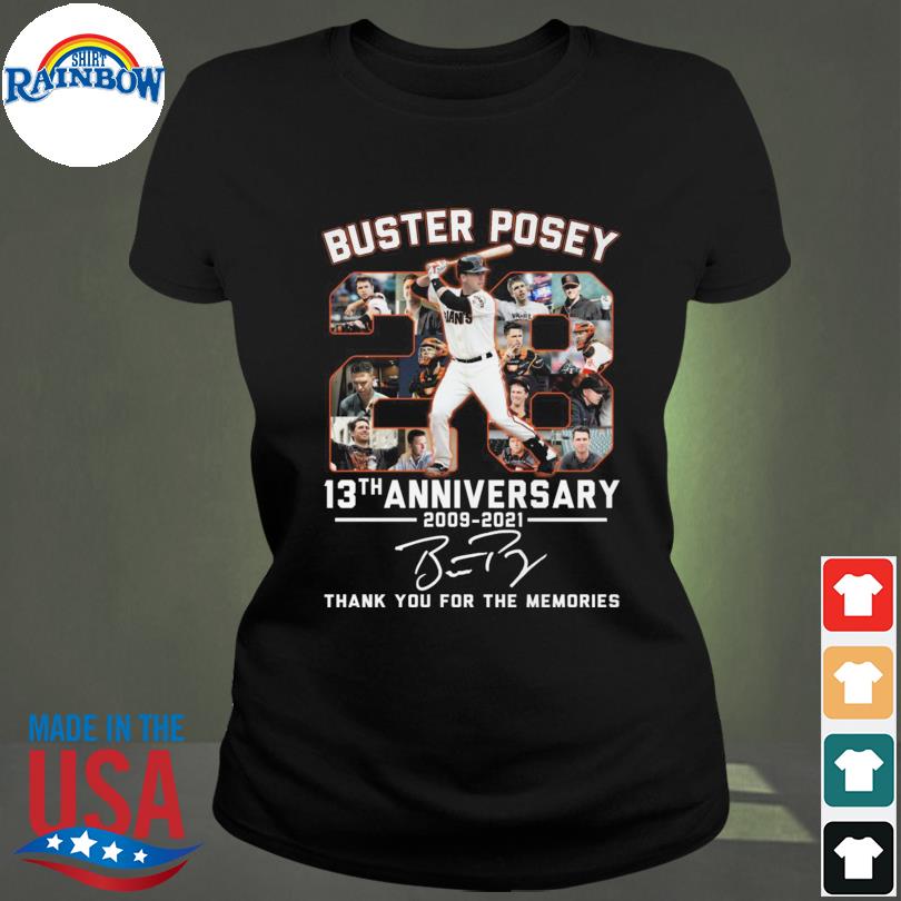 28 Buster Posey San Francisco Giants Signature Vintage Shirt