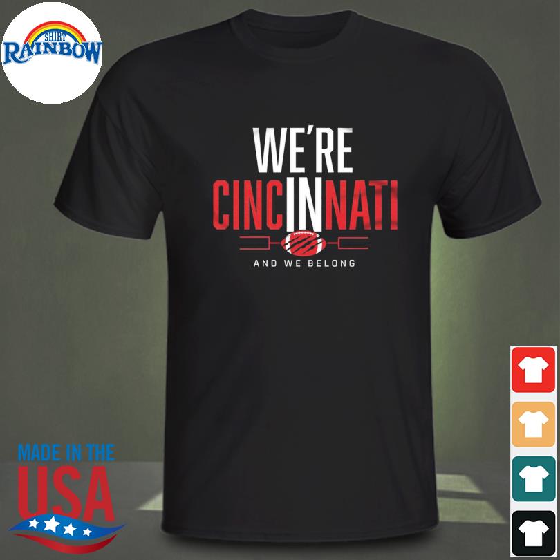 Cincinnati football playoff shirt, hoodie, sweater, long sleeve