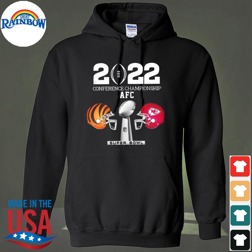 2022 AFC Conference Championship Cincinnati Bengals Vs Kansas City Chiefs Super  Bowl T-Shirt, hoodie, sweater, long sleeve and tank top