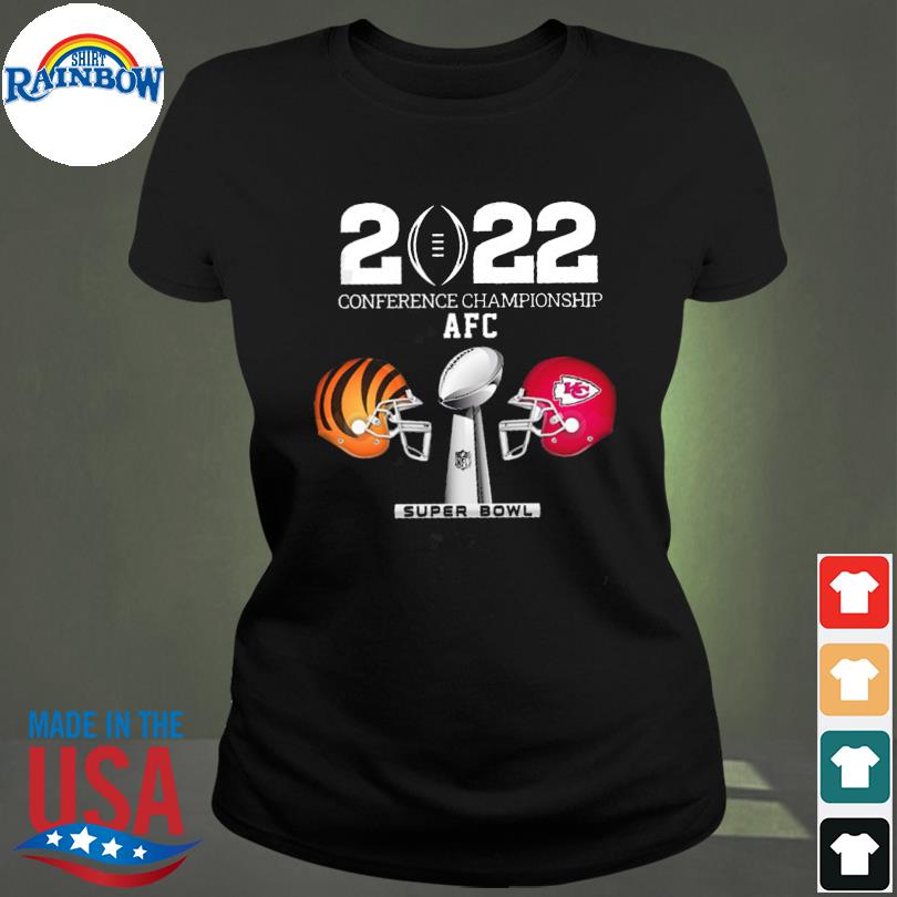 2022 AFC Conference Championship Cincinnati Bengals Vs Kansas City Chiefs Super  Bowl T-Shirt, hoodie, sweater, long sleeve and tank top