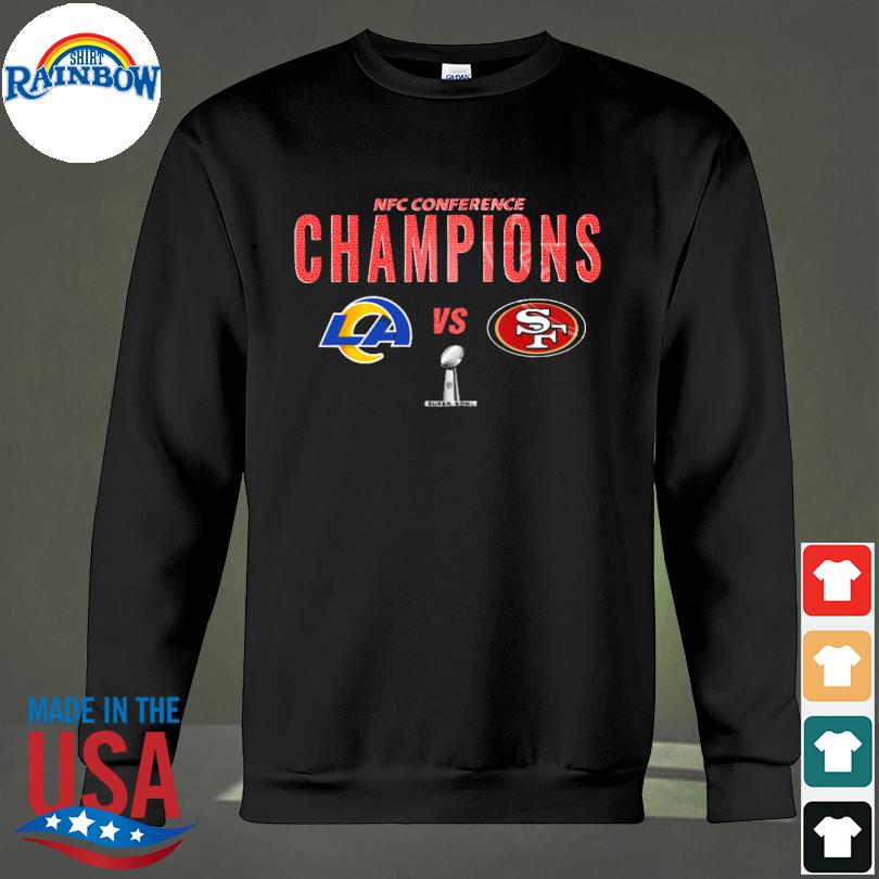 2022 nfc conference championship 49ers vs rams super bowl shirt, hoodie,  sweater, long sleeve and tank top