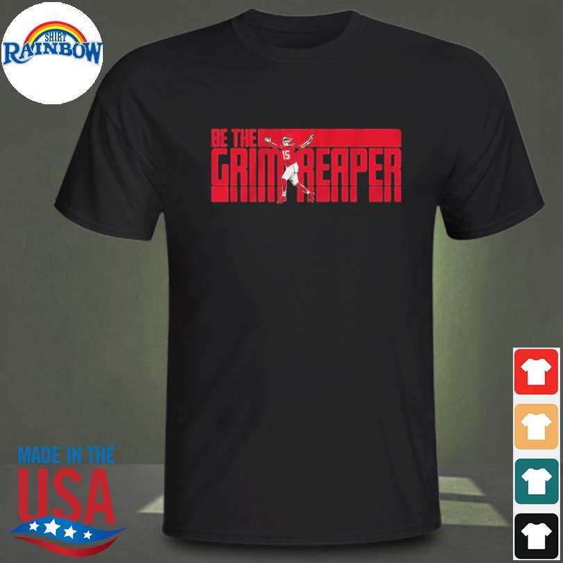 Patrick Mahomes Shirt Mvpat Mahomes Grim Reaper Be the Grim -   Sweden