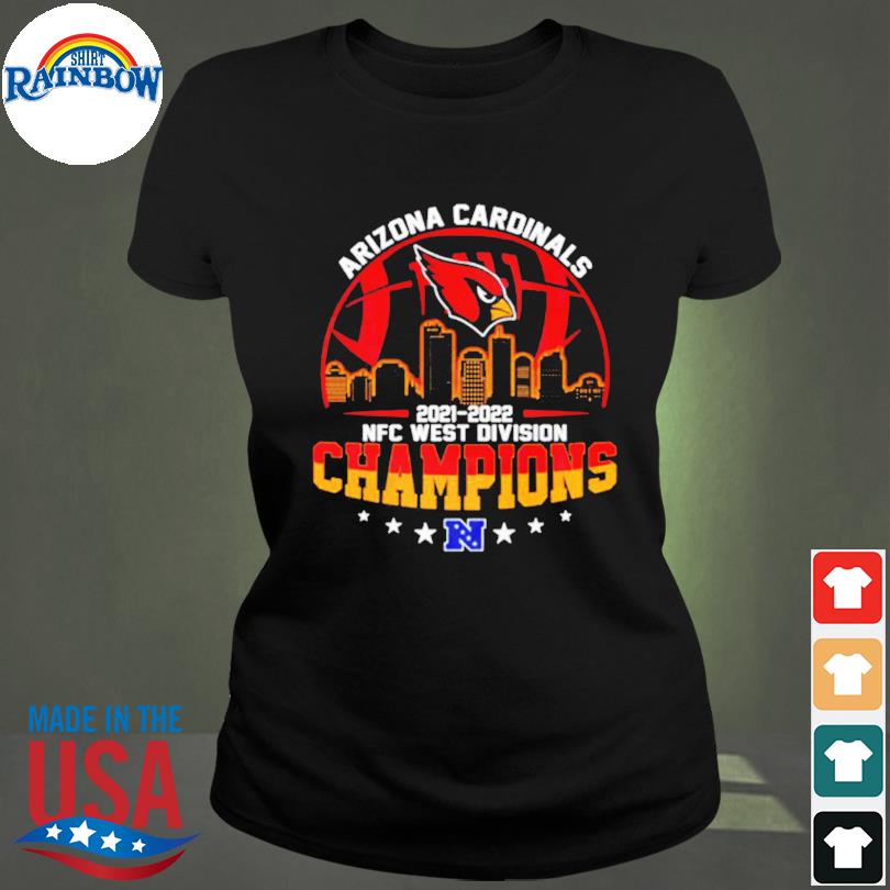 Arizona cardinals 2022 nfc west division champions shirt, hoodie, sweater,  long sleeve and tank top