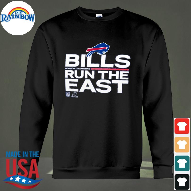 2022 Buffalo Bills division Champions run the east shirt, hoodie, sweater,  long sleeve and tank top