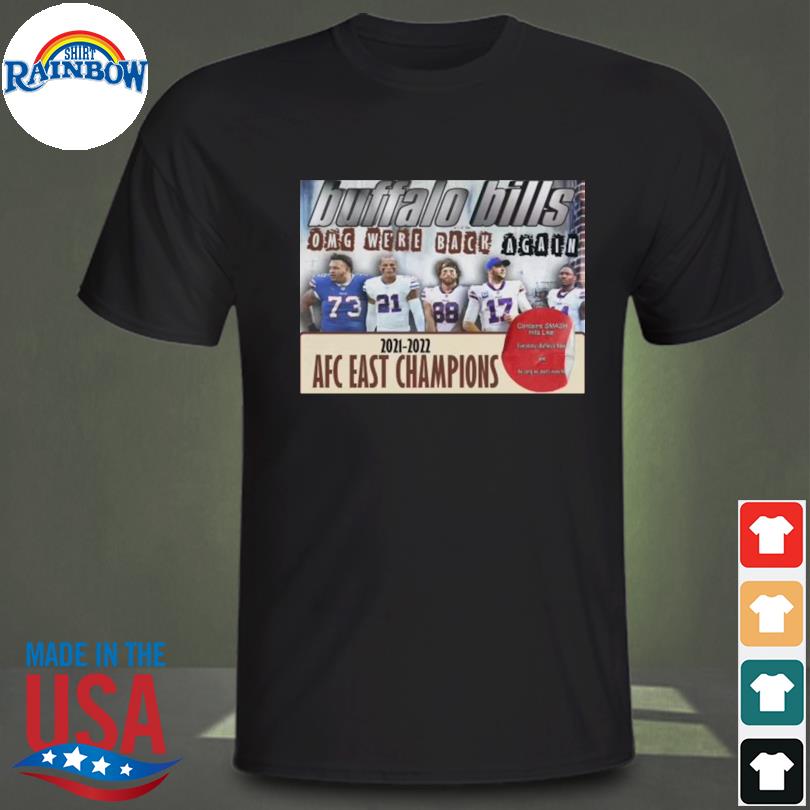 Buffalo Bills Playoffs AFC East 2021 Champions shirt, hoodie, sweater, long  sleeve and tank top