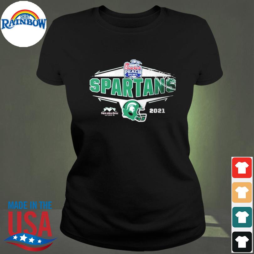 Michigan State Spartans 2021 2022 Champions New Design Peach Bowl T-Shirt -  REVER LAVIE