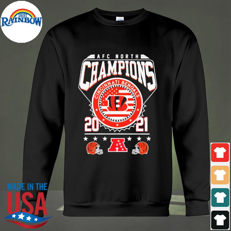 2021 2022 AFC North Champions Cincinnati Bengals T-shirt