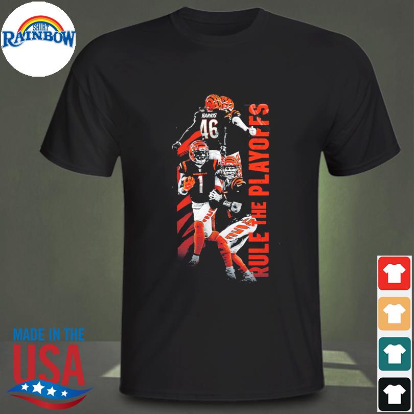 Cincinnati Bengals Rule The Playoffs 2022 Divisional Round Champions Unisex  T-Shirt - REVER LAVIE