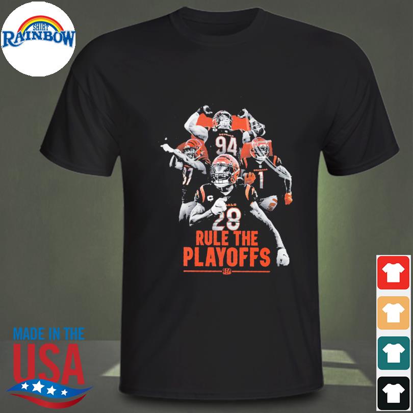 Cincinnati Bengals Rule The Playoffs 2022 Divisional Round Champions Unisex  T-Shirt - REVER LAVIE