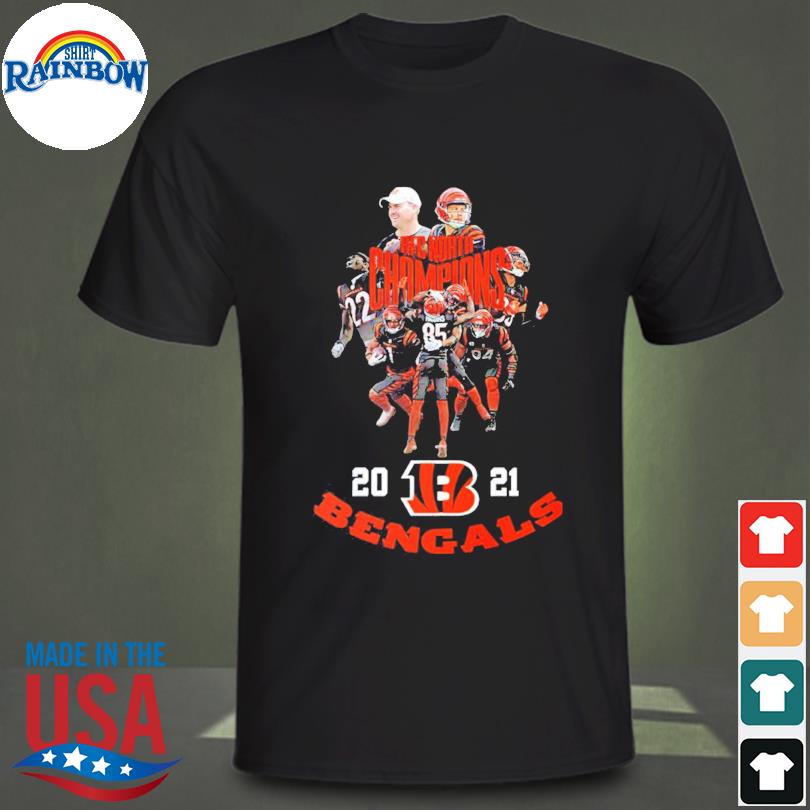 Cincinnati Bengals 2021 2022 AFC North Division Champions shirt