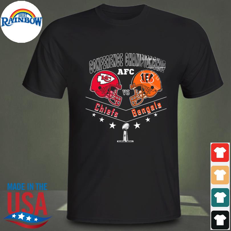 Cincinnati Bengals Vs Kansas City Chiefs 2022 AFC Conference Championship Super  Bowl Shirt, hoodie, sweater, long sleeve and tank top