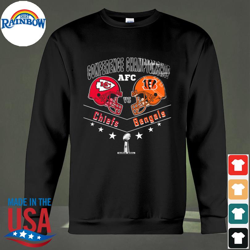 Cincinnati Bengals vs. Kansas City Chiefs 2022 AFC Championship shirt,  hoodie, sweater, long sleeve and tank top