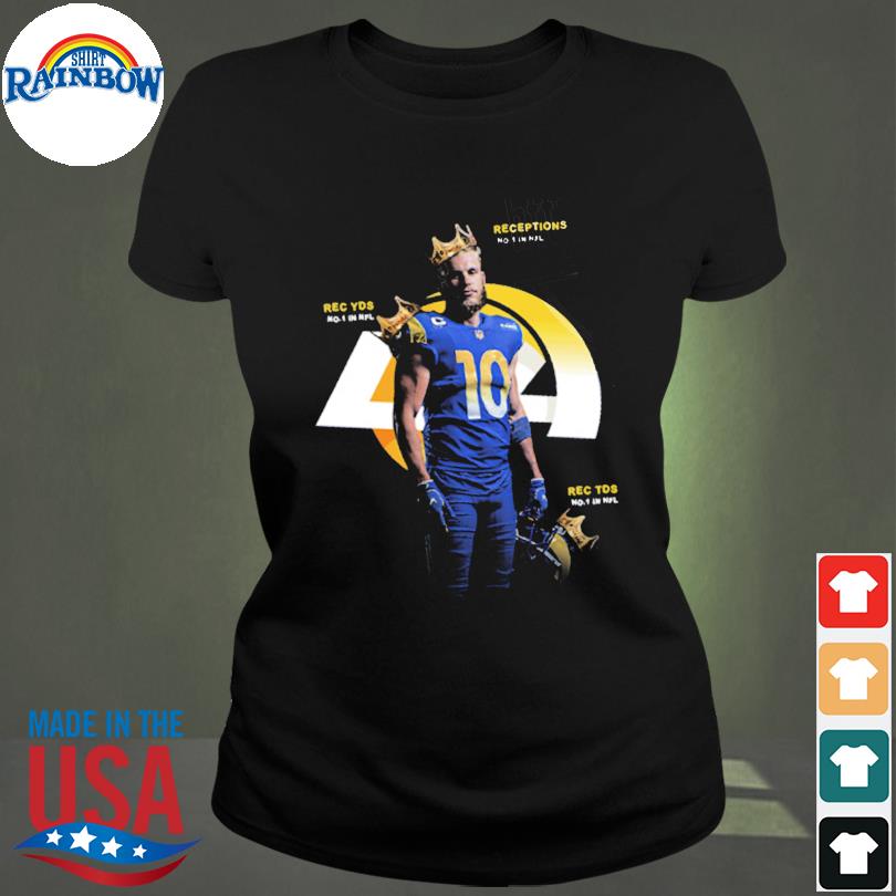 Cooper Kupp Triple Crown 2022 Los Angeles Rams NFL T-Shirt - REVER LAVIE