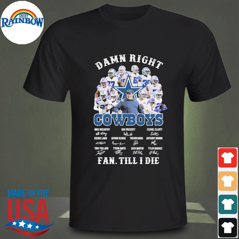 Damn Right Dallas Cowboys Nfc East Division Champions 2021 T Shirt