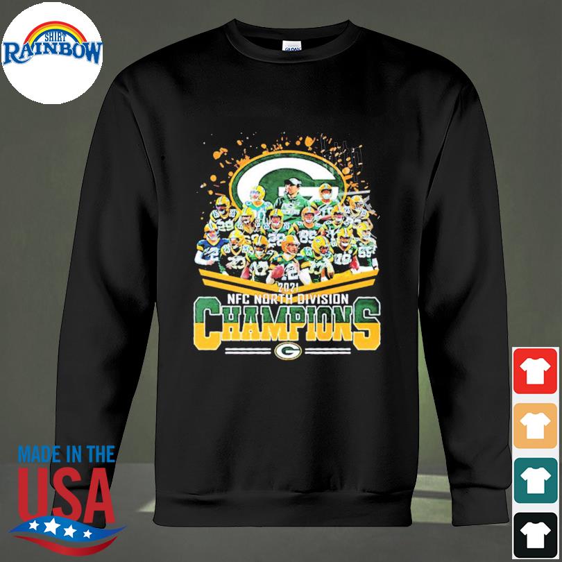 Green Bay Packers 2021 NFC north Division champions shirt, hoodie, sweater,  long sleeve and tank top