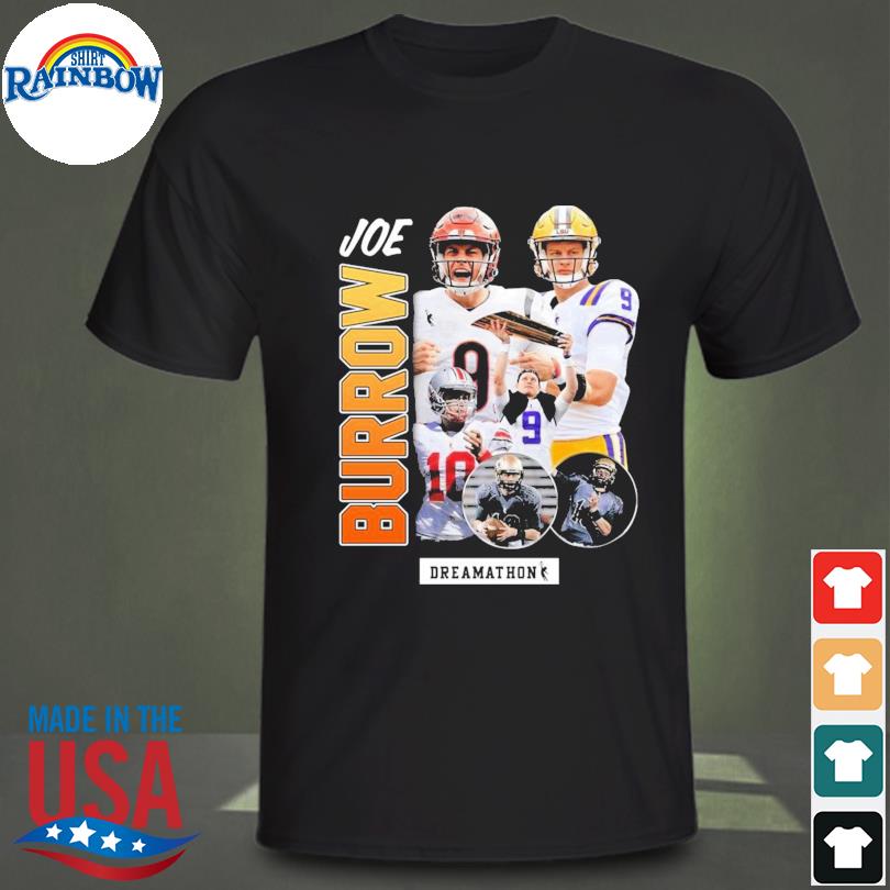 Official Ja'marr Chase Wearing Joe Burrow Dreamathon Shirt, hoodie