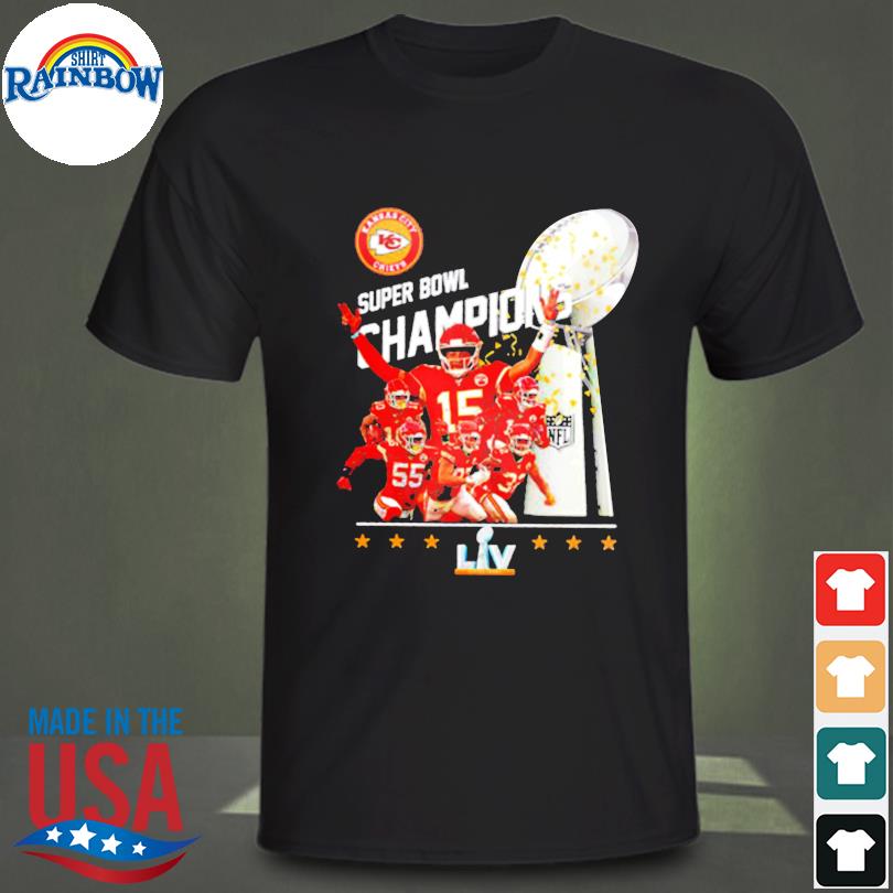 Kansas City Chiefs 2022 Super Bowl LIV Champions T-Shirt