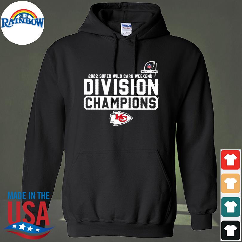 Kansas City Chiefs 2022 Super Wild Card Division Champions T-Shirt